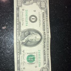 1981 A 100$ Bill 