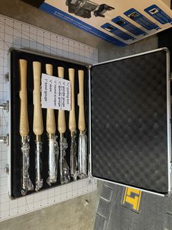 Lathe Chisels Aluminum Box, Used One Time