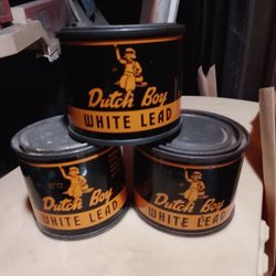 Antique Paint Cans 