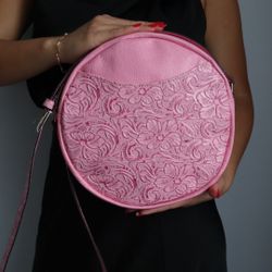 Leather Crossbody Purse 