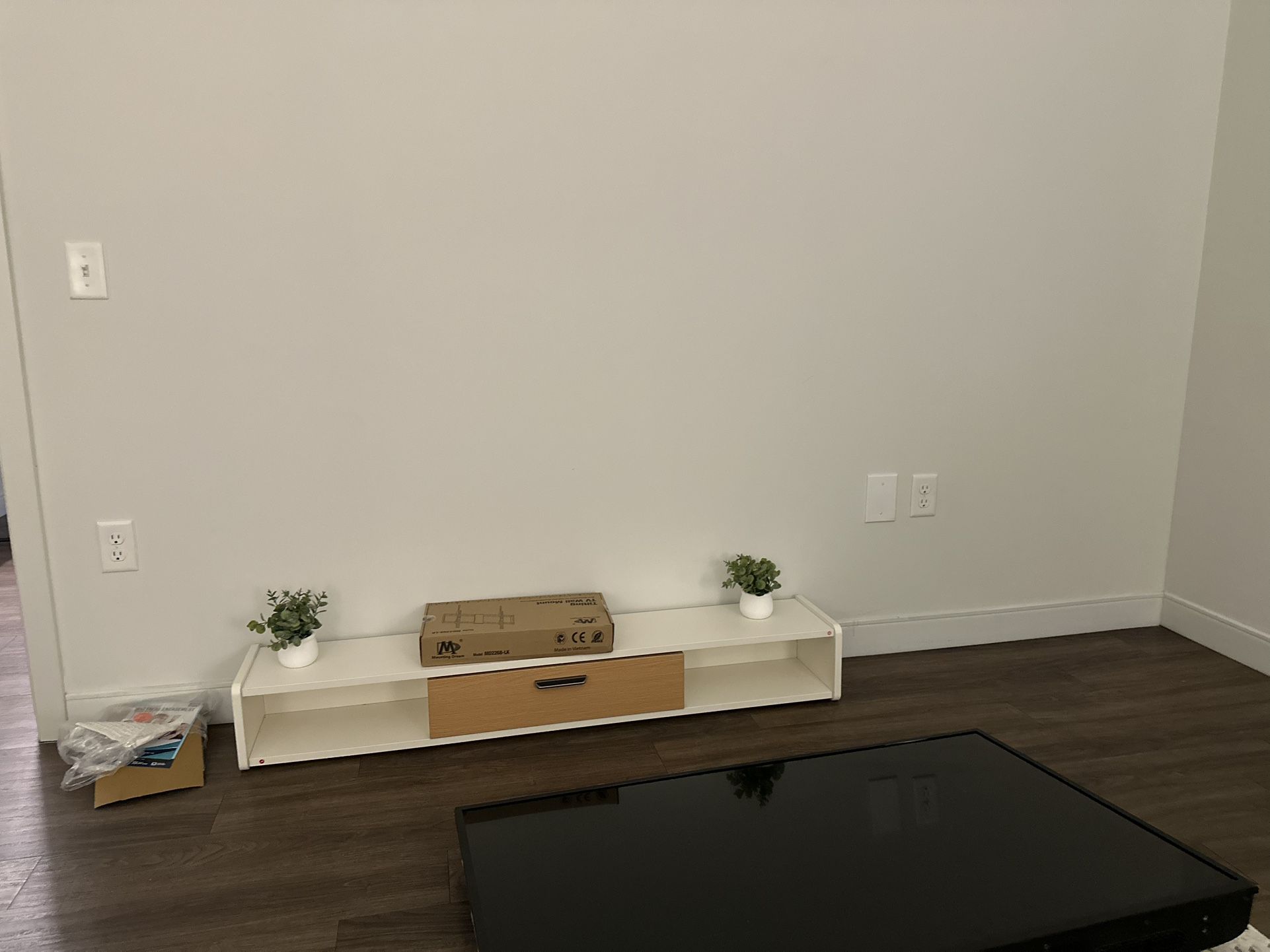 Floating TV Console Table