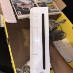 Nintendo Wii with games and accessories 