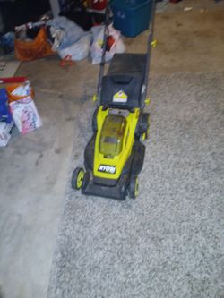 Ryobi Battery Mower