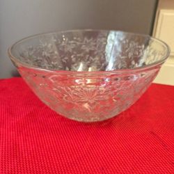 Large Fantasía Princess House Bowl / Recipiente Grande Para Ensaladas O Frutas Fantasía De Princess House 