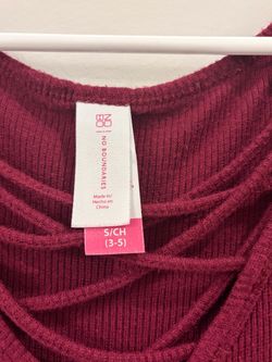 No Boundaries Ribbed Top Size Small