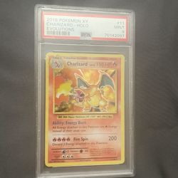 Pokemon 2016 Charizard XY PSA 9