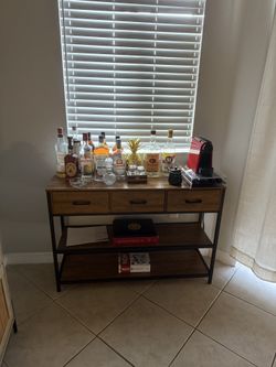 Bar console table