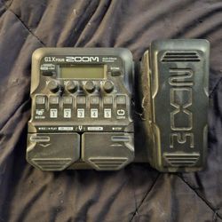 Zoom G1X Four Multieffects Guitar Pedal