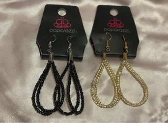 2 Pairs of Beaded Earrings