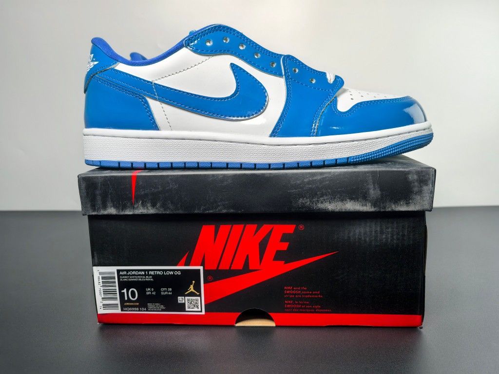 Air jordan 1s LOW PATIENT BLUE   more colors available  
