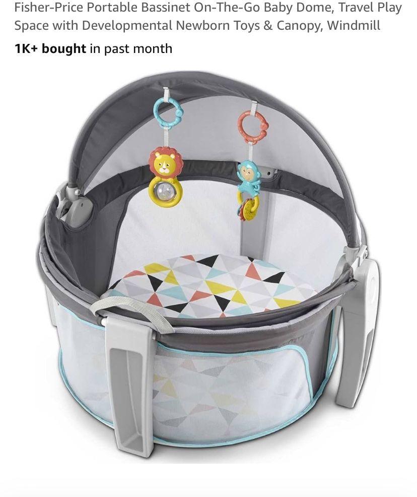 On The Go Baby Dome - Portable Bassinet