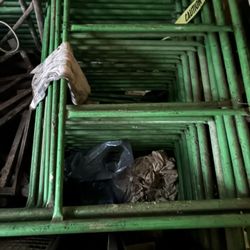 Scaffolding Many Sections With Extras And Planks