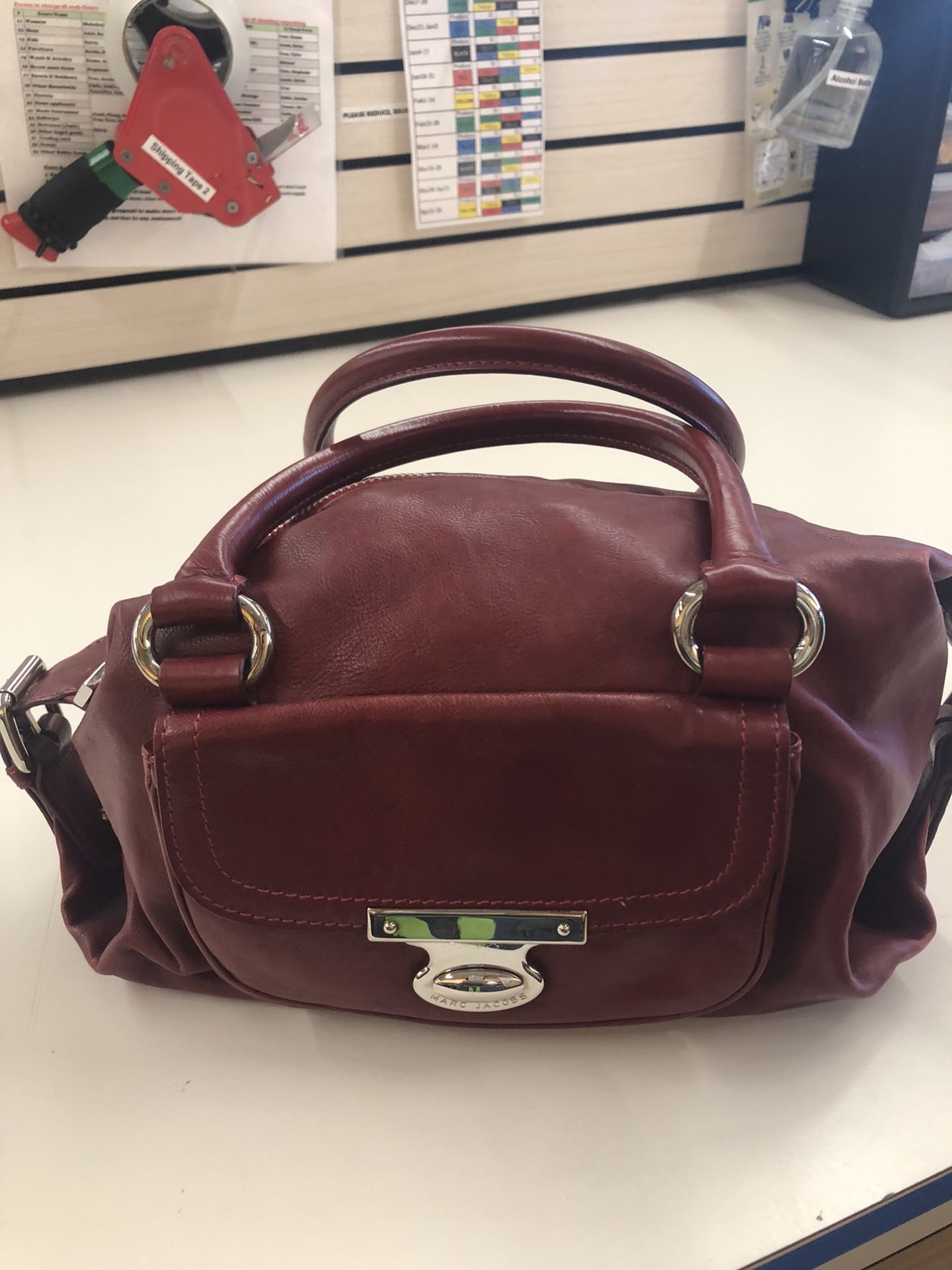 Marc Jacobs Red Leather Bag