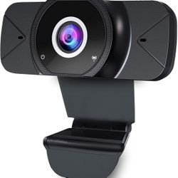 New! PC Camera with Microphone, Webcam 1080P Full HD USB Computer Camera,Auto Focus Face Web Camera,Portable USB Webcam for PC Laptop Desktop Gaming V