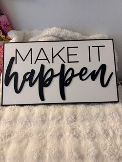 Kirkland Make It Happen wall picture