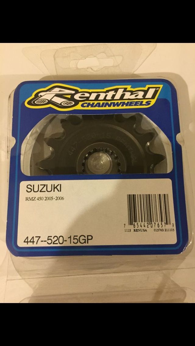Renthal front sprocket Rmz 450