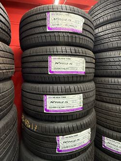 17” tires nexen new 225/45/17 with free installation $400
