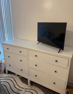 Large White Dresser