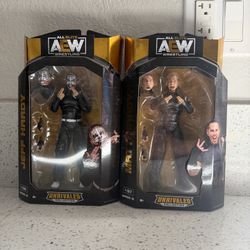 AEW Matt And Jeff Hardy Figures