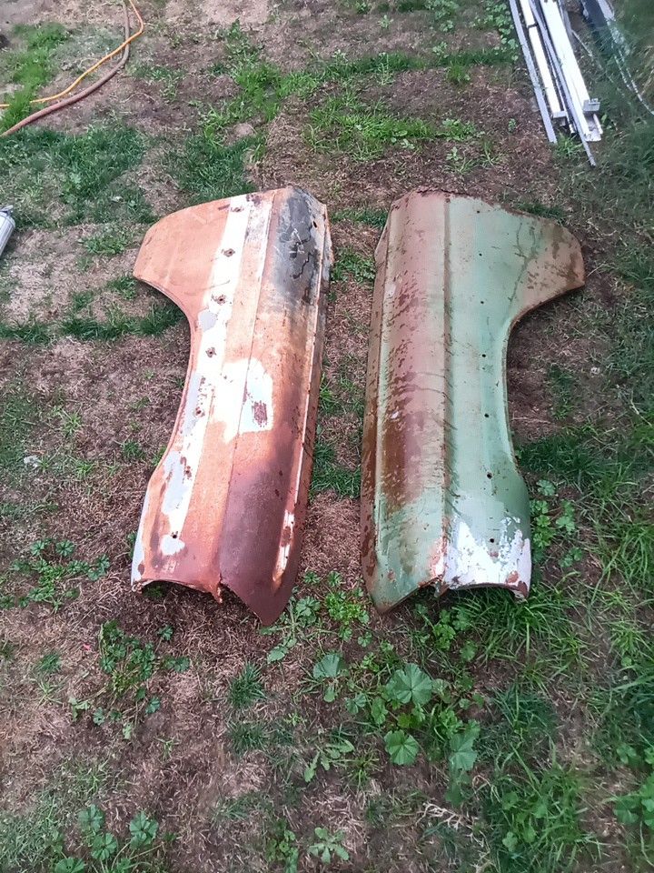 set of driver and passenger side fenders Chevy impala 1959