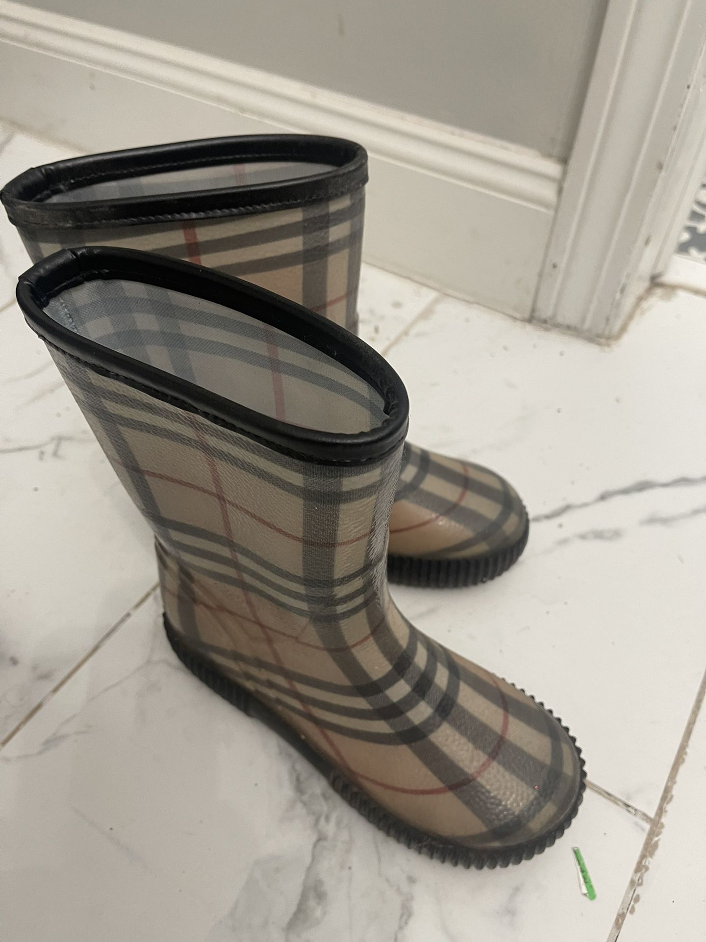 Kids Burberry Rain Boots
