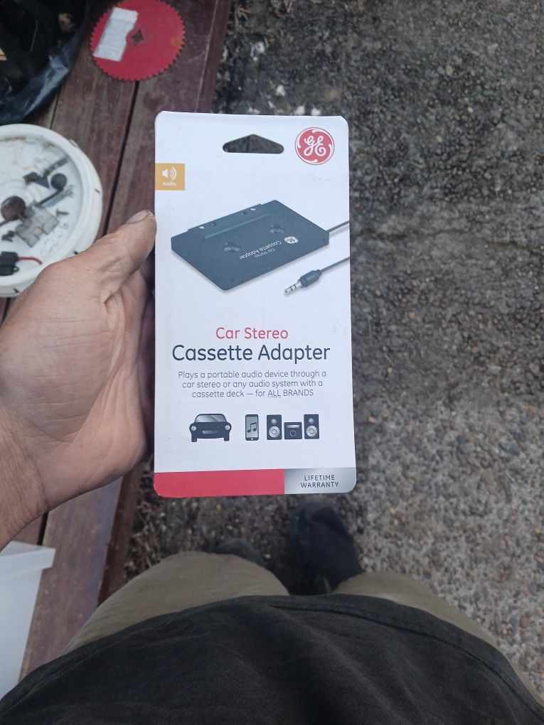 Car Stereo Cassette Adapter NIB