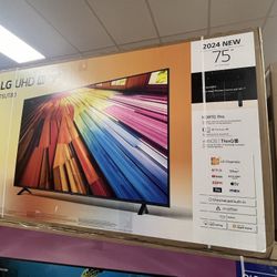75” LG UT80 Series 4k UHD Smart tv 
