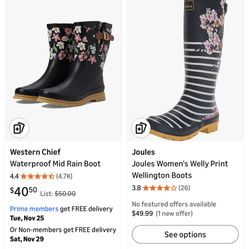 Water Proof Mid Rain Boot