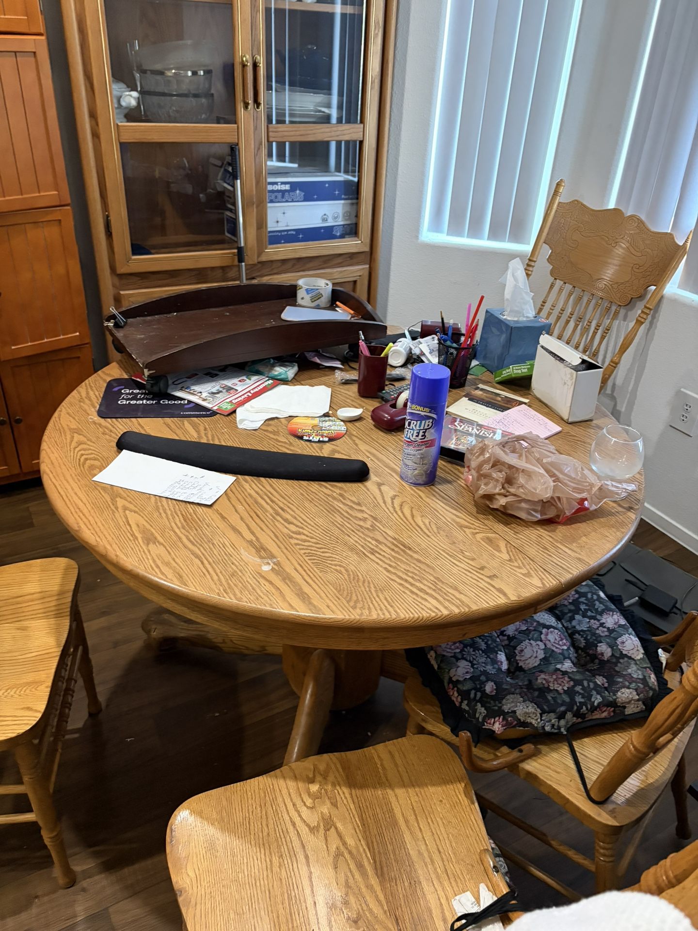 Table And 4 Chairs