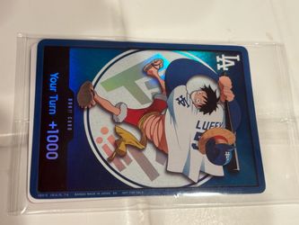 Dodgers x One Piece Night Promo Card Monkey D Luffy