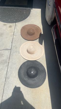 Large ladies sun hats 5.00 each