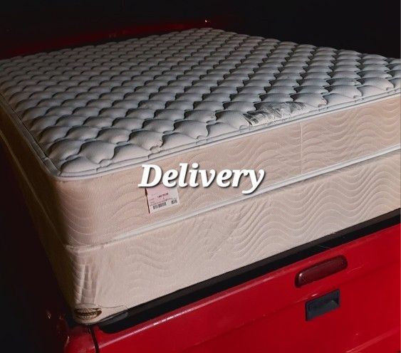 Queen Memory Foam Hybrid Mattress And Box Springs With Metal Frame 