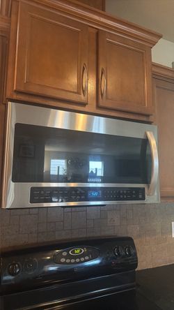 Samsung Over-the-Range Microwave Stainless Steel