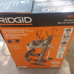RIDGID SHOP VACCUM CLEANER 12 GALLONS 