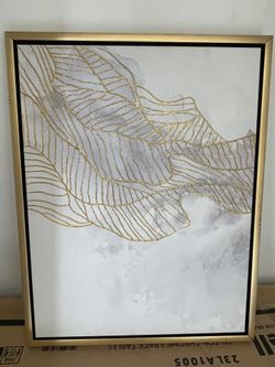 Nice Gold Trimmed Wall Painting