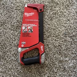 Milwaukee 12 “ Hacksaw in Metal Frame & Overmolded Handle