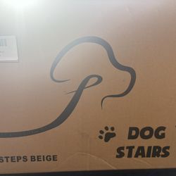 New Andenmey 4-Step Beige Dog Stairs