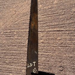 Vintage Two Man Lumberjack Saw