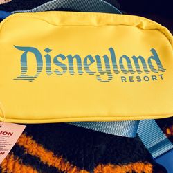 Disneyland Hip/Cross Body Bag - Hilighter yellow, blue