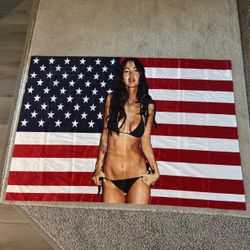 Large flag Megan Fox