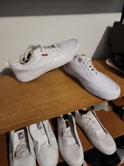 Levis Men's Anikin-C-CVS Sneakers Canvas Low-Top Shoes White

