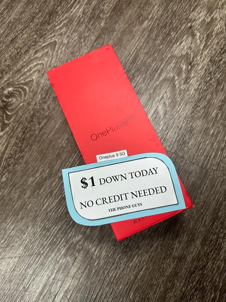 OnePlus 9 5G Unlocked New Black Friday Deals 10% Off $1 Down No Credit Needed