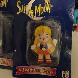Vintage 1996 Sailor Moon adventure dolls