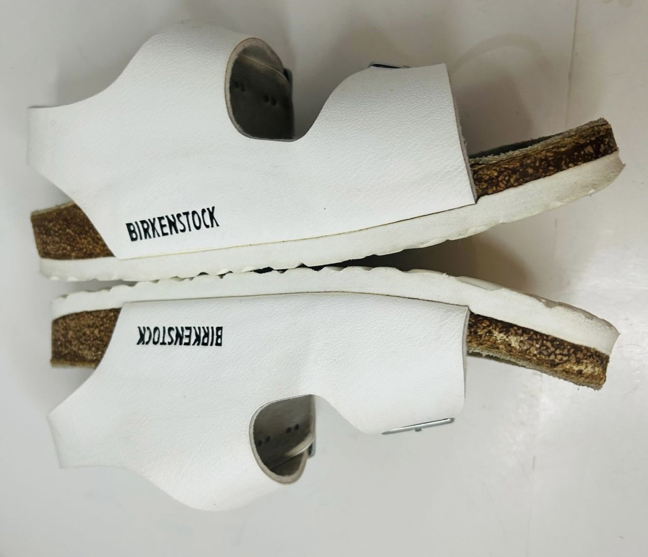 Birkenstock Milano White Strappy Slingback White Girl Sandals Euro 35
