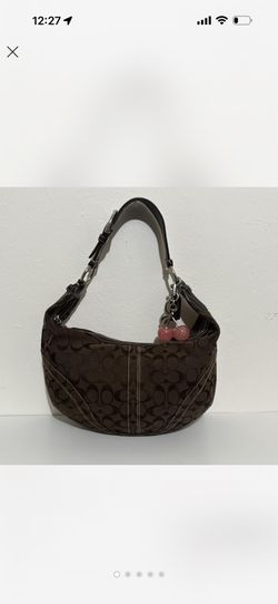 Brown Soho Hobo Coach Purse Bag