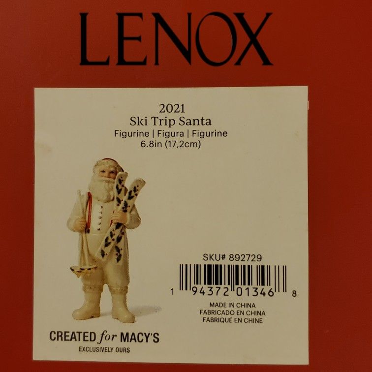 Lenox Santa