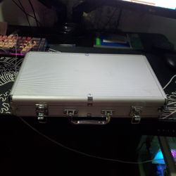 Suitcase Of Poker Chips