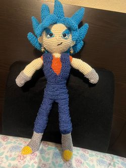 Vegito Blue. Dragon Ball. Handmade