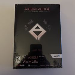 Axiom Verge Multiverse Edition (Wii U) New Sealed Nintendo Limited Run