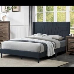 Queen Bed Frame With Mattress 